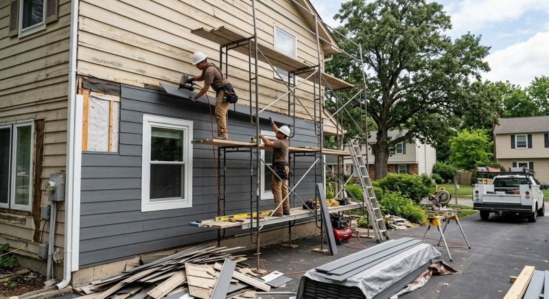 Cement Siding Installation in Boston, MA