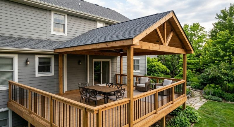 Deck Roof Construction in Nashua, NH
