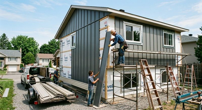 Metal Siding Replacement in Fairfield County, CT