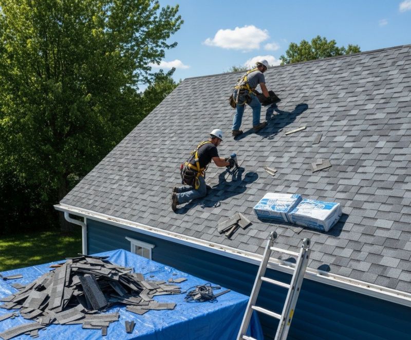 Shingles Replacement in Worcester, MA