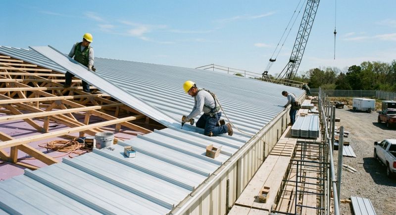 Aluminum Roof Construction in Alexandria, VA