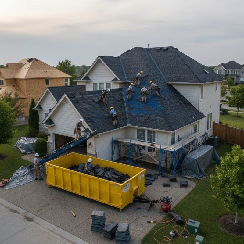 Asphalt Roof Replacement in Manchester, NH