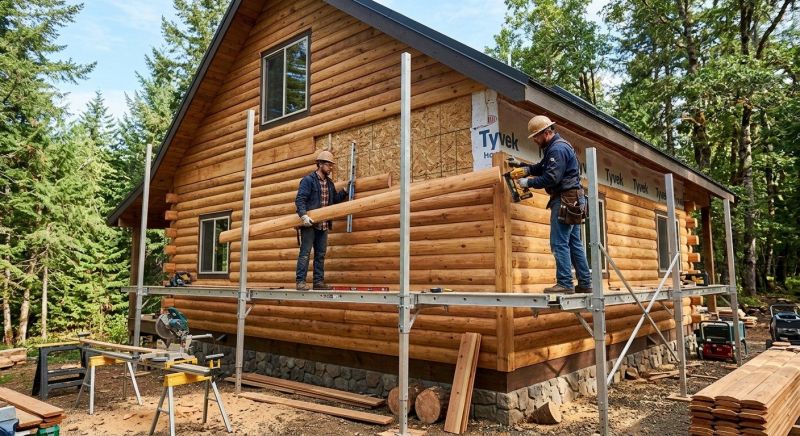 Cabin Siding Installation in Boston, MA