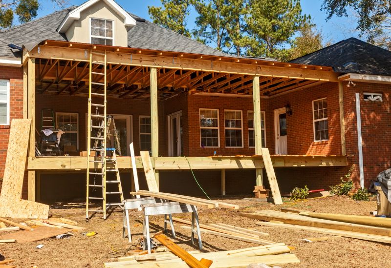Deck Roof Construction in Nashua, NH