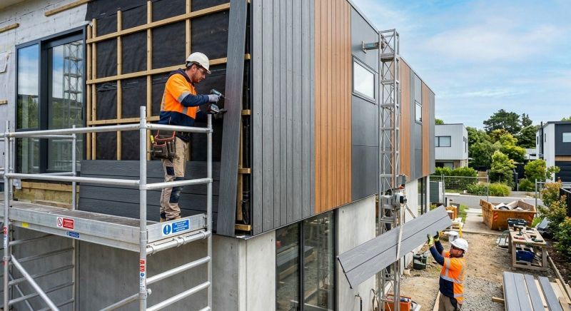 Facade Cladding Installation in Stamford, CT