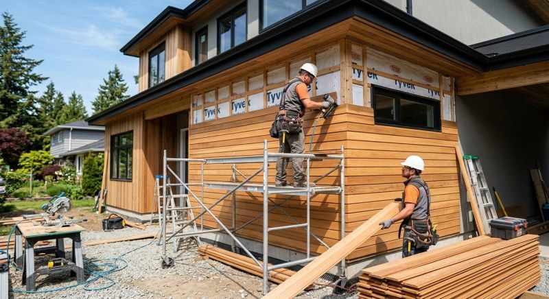 Facade Cladding Installation in Norwalk, CT