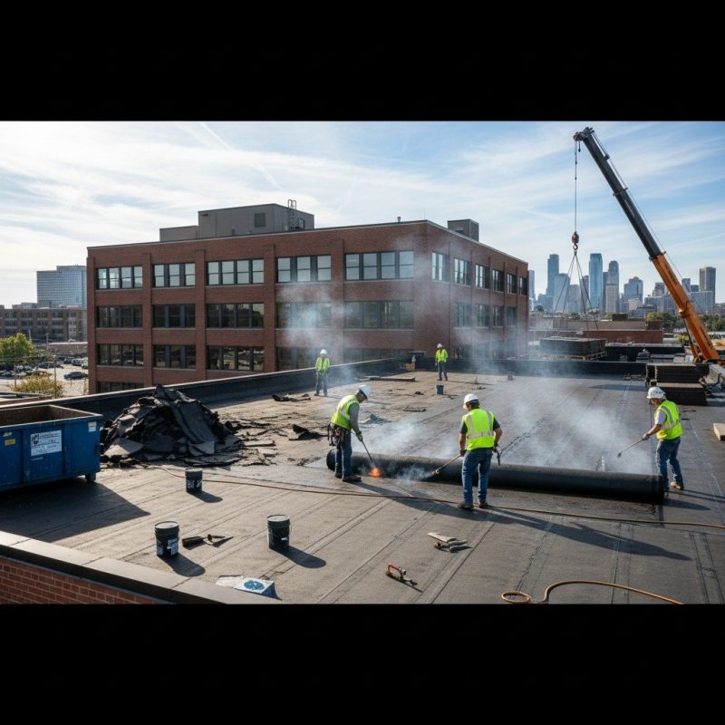 Flat Roof Replacement detail