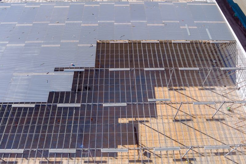 Metal Roof Installation detail