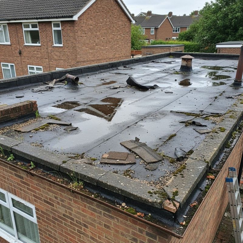 Roof Damage Restoration detail