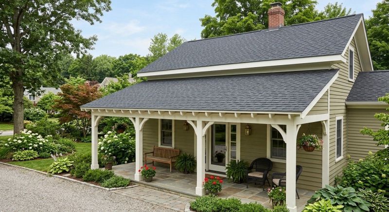 Garage Roof Installation in Framingham, MA