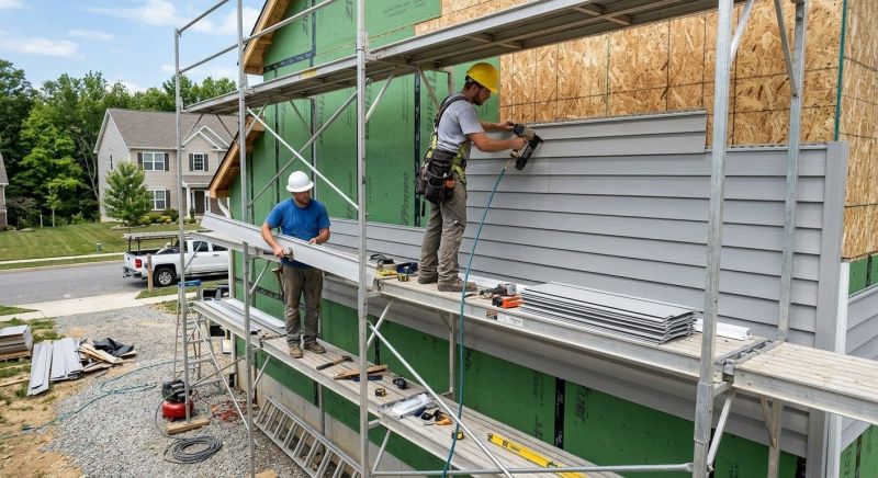 Garage Siding Installation in Danbury, CT