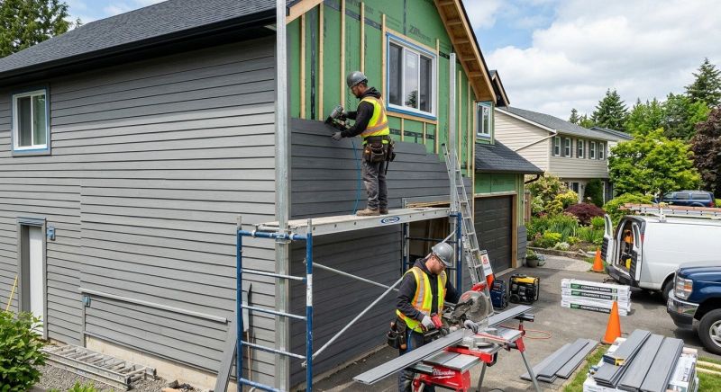 Polymer Siding Installation in Boston, MA