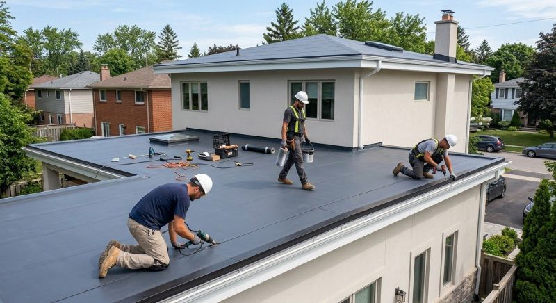 Rolled Roofing Installation in Naperville, IL
