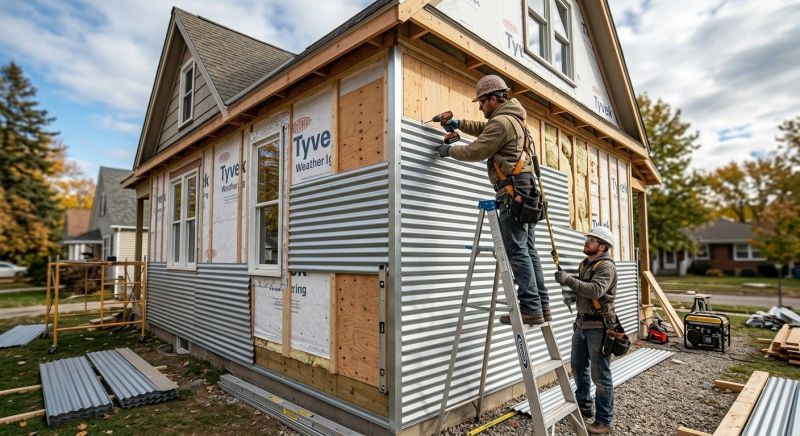 Sheet Metal Siding Replacement in Fairfield County, CT