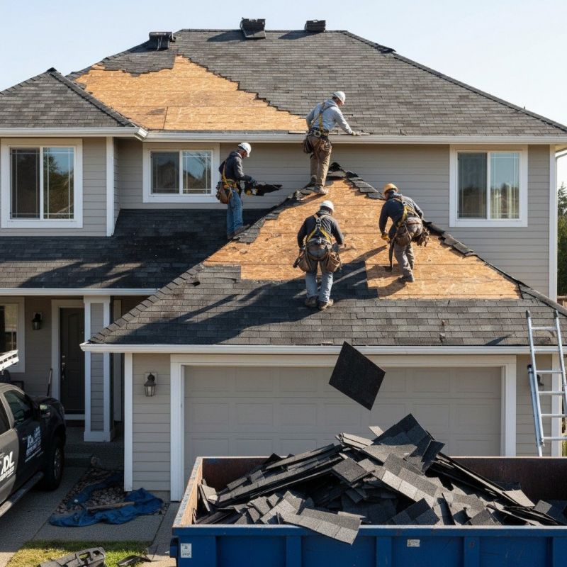 Shingle Roof Replacement in Manchester, NH