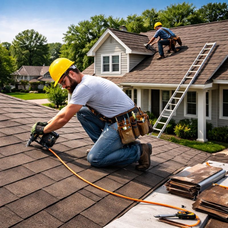 Shingles Installation in Framingham, MA