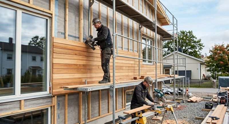 Wood Cladding Installation in Norwalk, CT