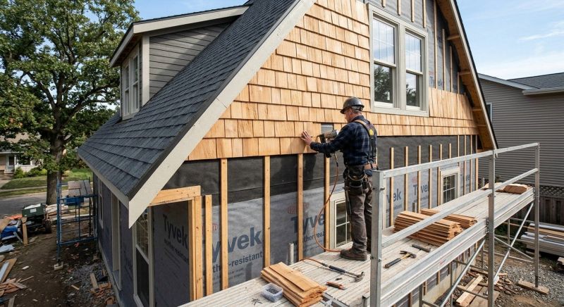 Wood Shake Siding Installation in Fairfield County, CT