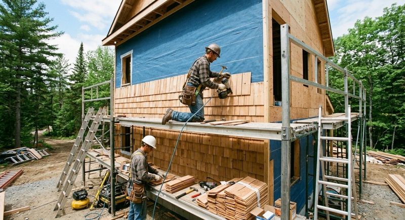 Wood Shake Siding Installation in Fairfield County, CT